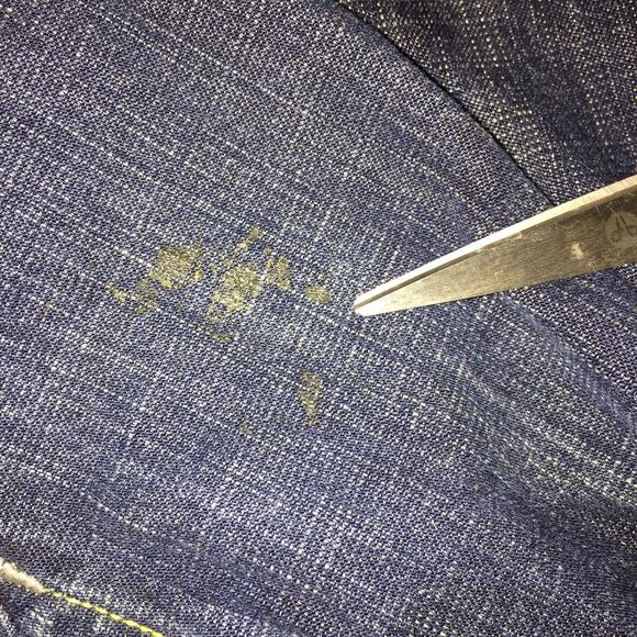 Men's MECCA Denim Jacket size L flaws - Picture 6 of 13